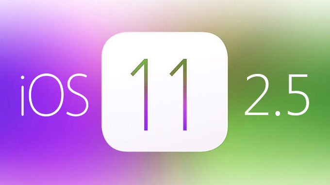 Новая версия iOS 11.2.5